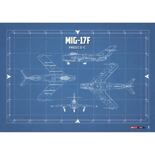 MIG-17F / LIM-5 / SHENYANG J-5 – VISUAL MODELERS GUIDE (Multilingua...