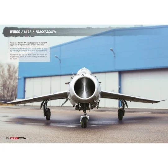 MIG-17F / LIM-5 / SHENYANG J-5 – VISUAL MODELERS GUIDE (Multilingua...