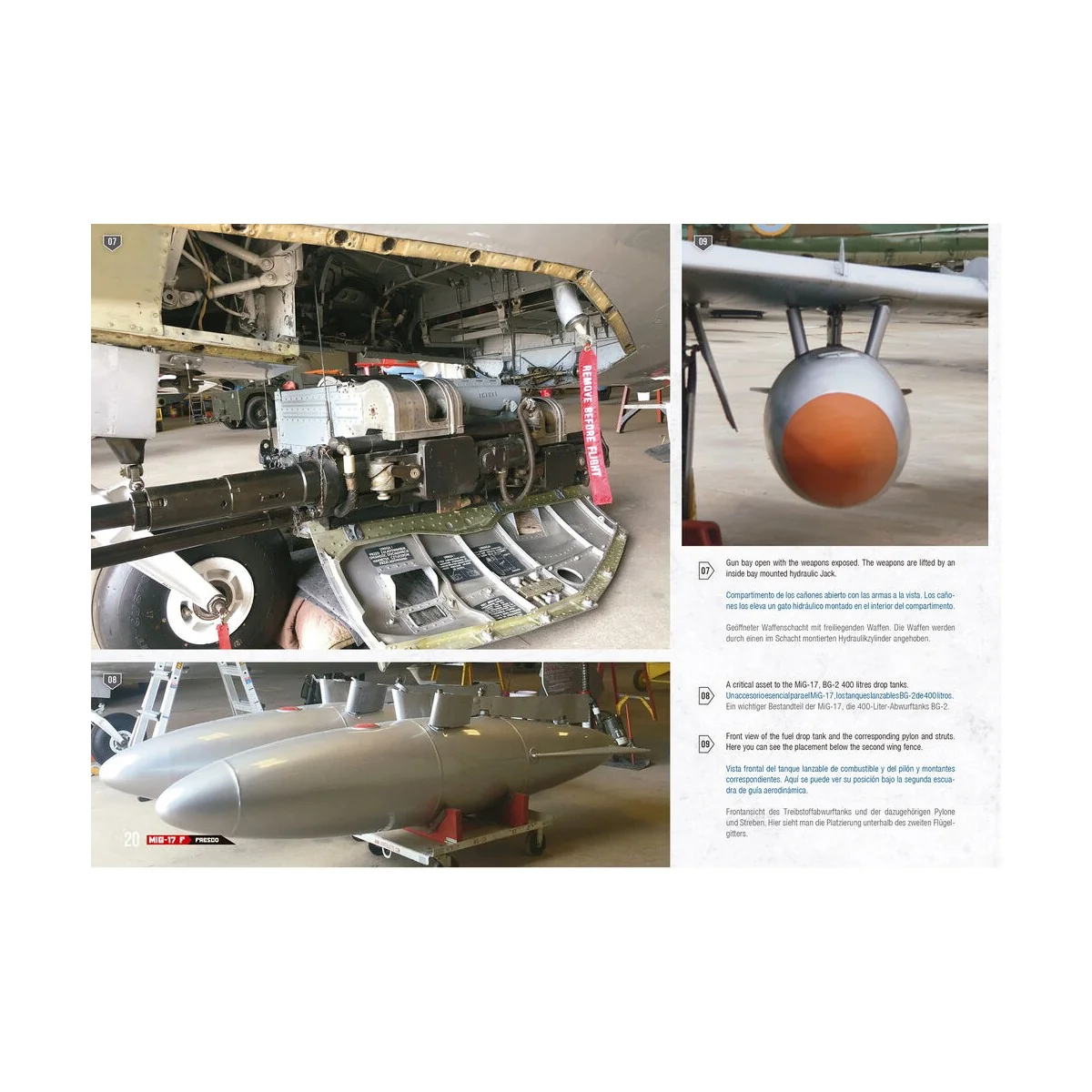 MIG-17F / LIM-5 / SHENYANG J-5 – VISUAL MODELERS GUIDE (Multilingua...