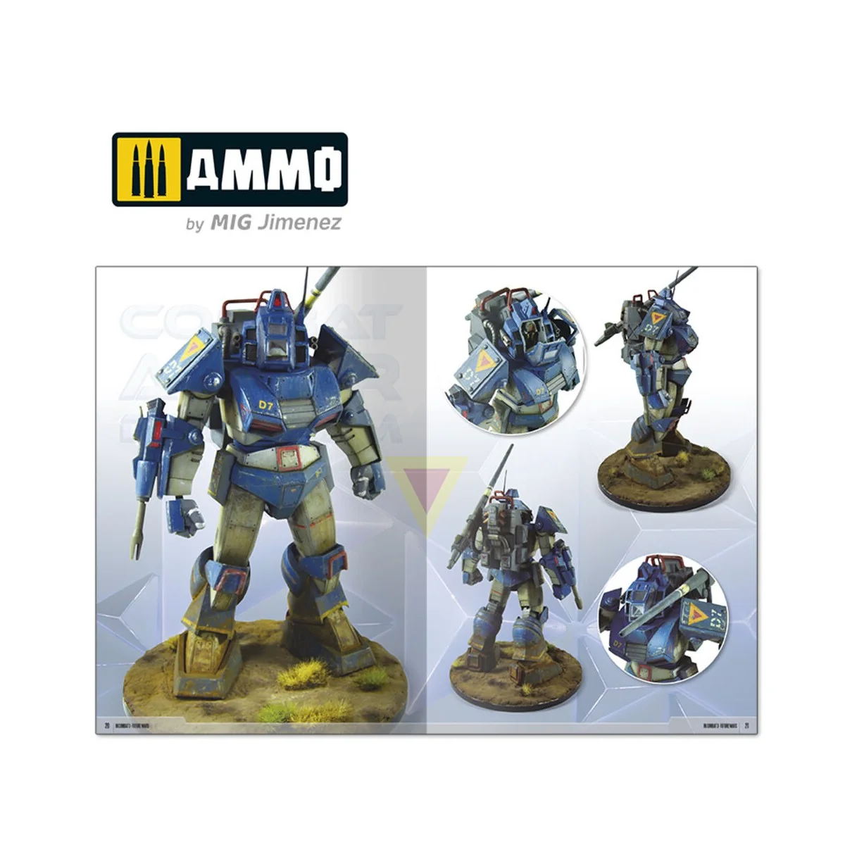 IN COMBAT 3 - Future Wars (English) - AMMO by MIG Jimenez A.MIG-6086