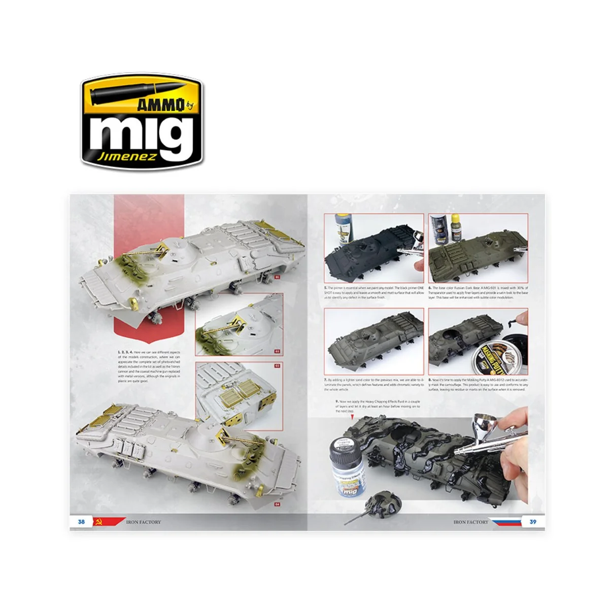 THE WEATHERING SPECIAL - Iron Factory (English) - AMMO by MIG Jimen...