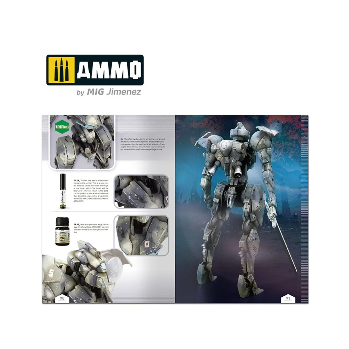 How To Kotobukiya Models (English) - AMMO by MIG Jimenez A.MIG-6113