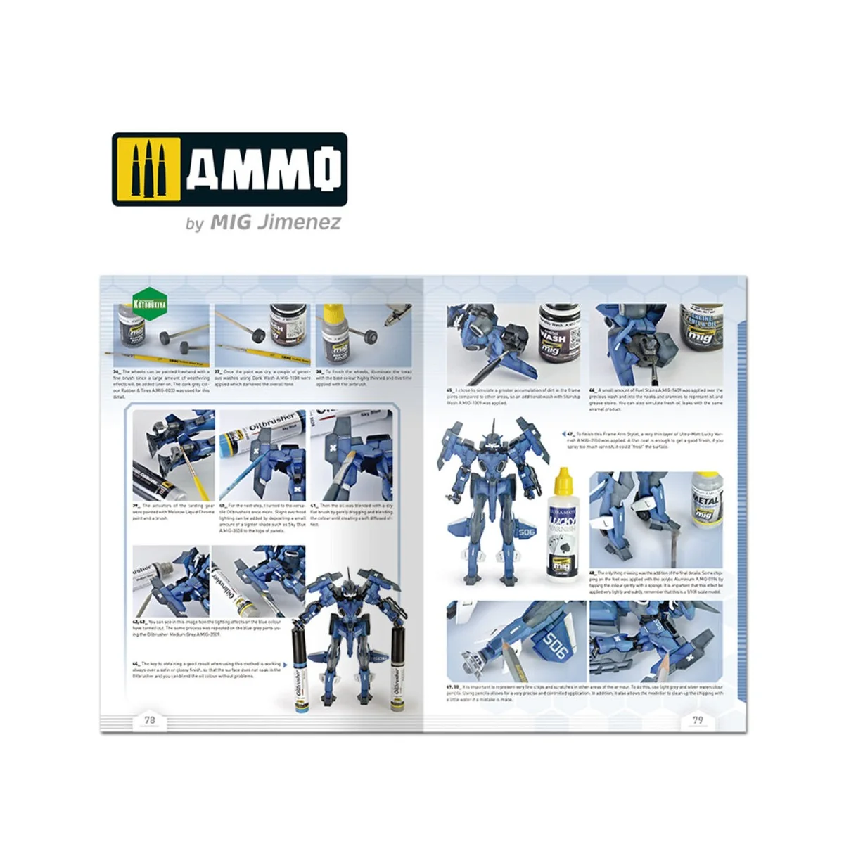 How To Kotobukiya Models (English) - AMMO by MIG Jimenez A.MIG-6113