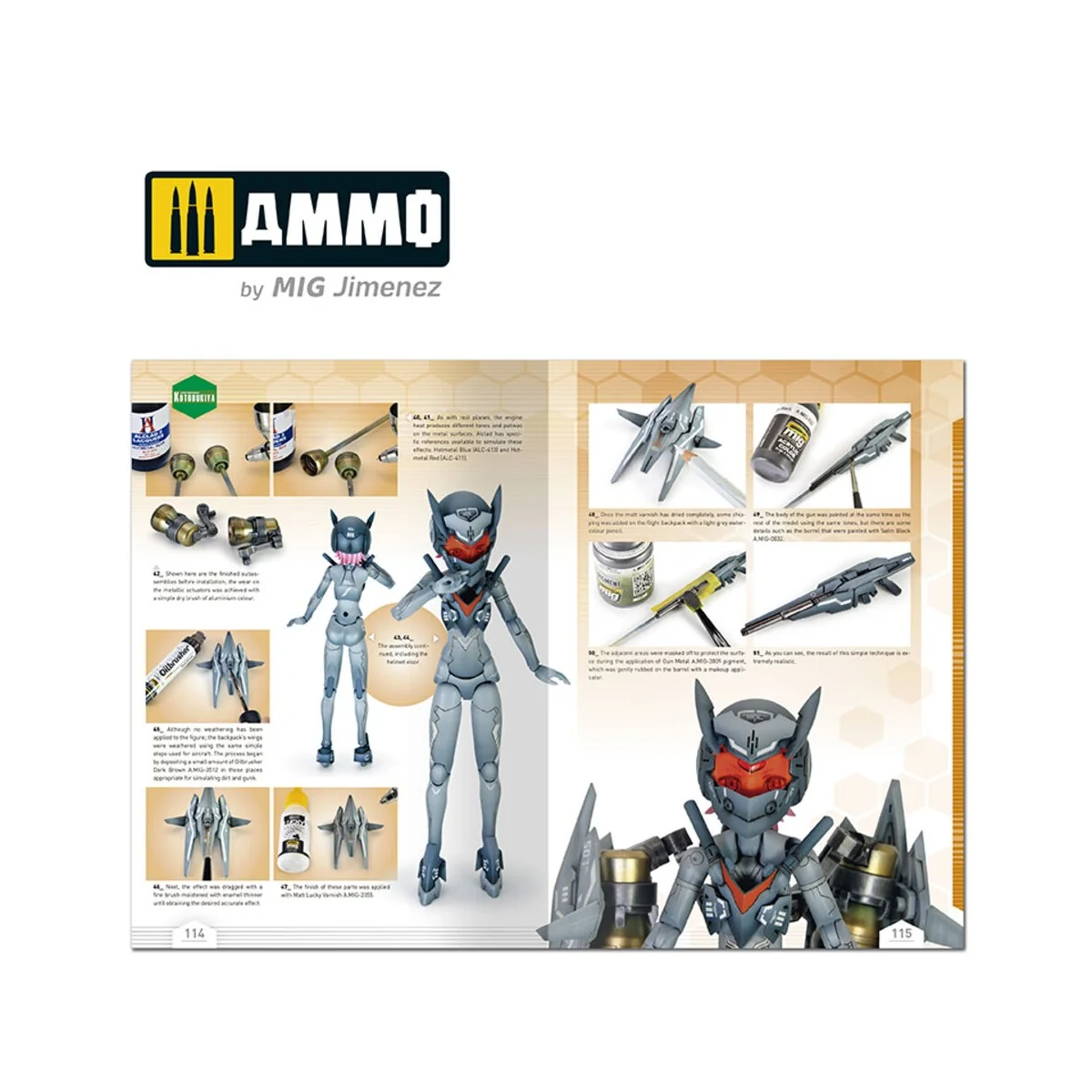 How To Kotobukiya Models (English) - AMMO by MIG Jimenez A.MIG-6113