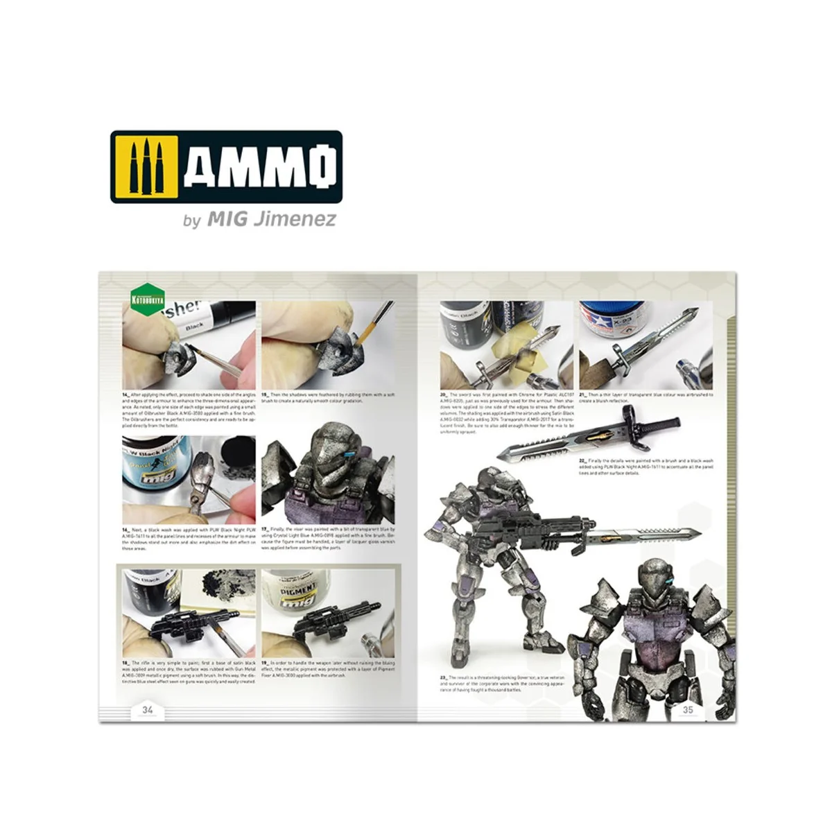 How To Kotobukiya Models (English) - AMMO by MIG Jimenez A.MIG-6113