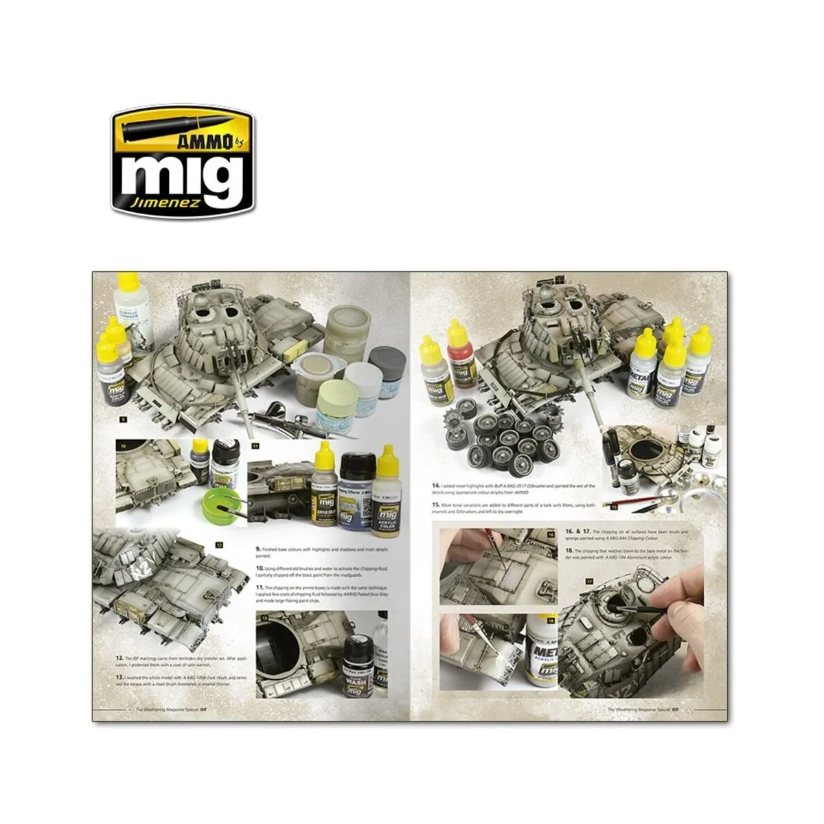 THE WEATHERING SPECIAL - How to Paint IDF Tanks. Weathering Guide (...