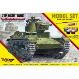 7TP Light Tank "Single Turret"(Model Set, 1/35 - Mirage Hobby 835092