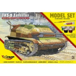 Tankette TKS-B(w/automatic cannon 20mm Mk.38) (Model Set), 1/35 - M...