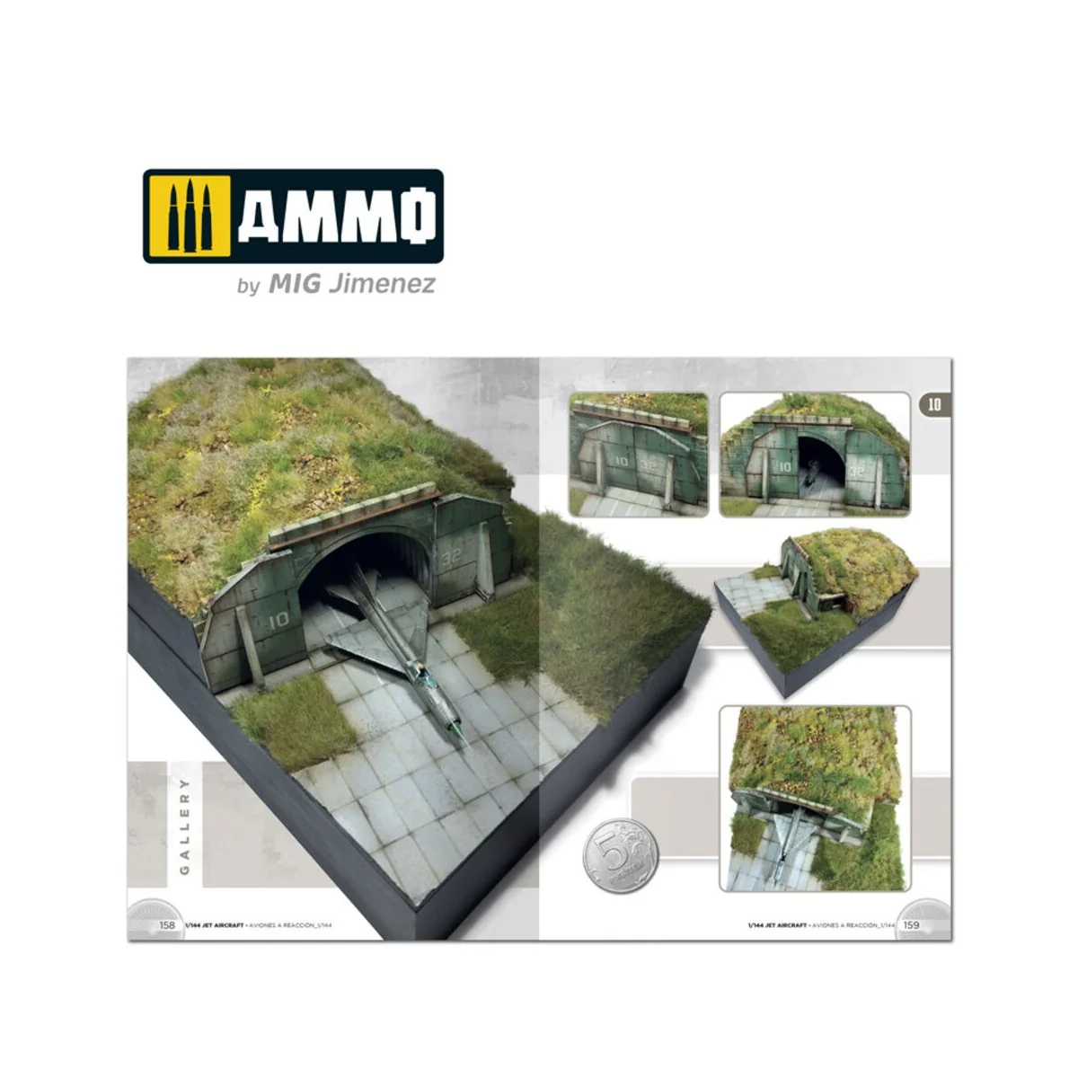 Jet Aircraft 1/144 (English, Castellano) - AMMO by MIG Jimenez A.MI...