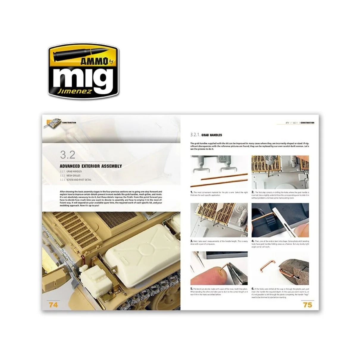 ENCYCLOPEDIA OF ARMOUR MODELLING TECHNIQUES - Vol. 1 Construction (...