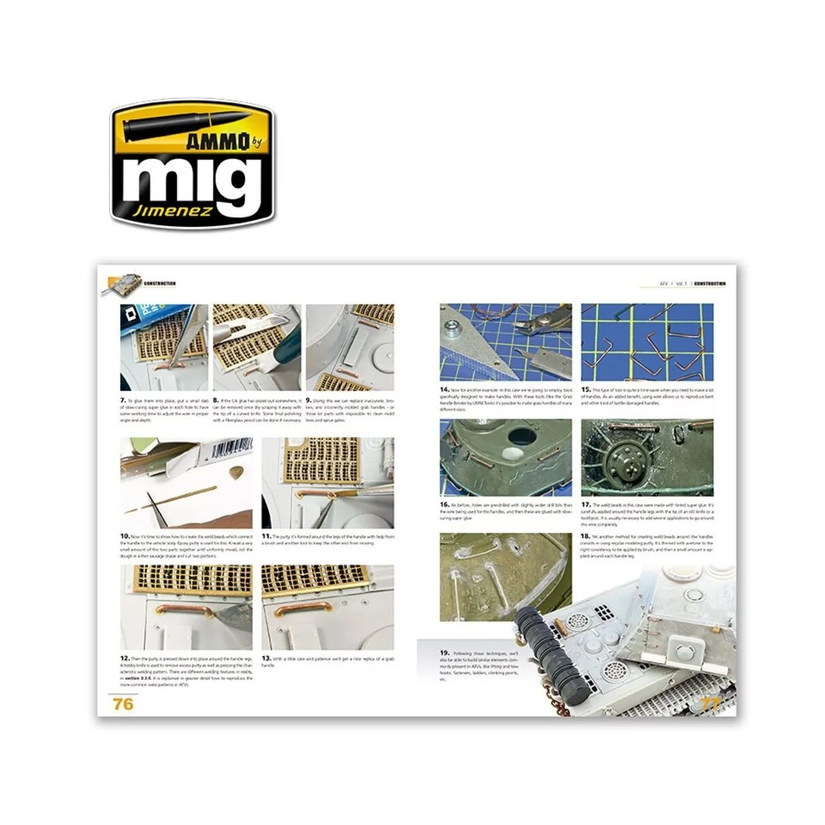 ENCYCLOPEDIA OF ARMOUR MODELLING TECHNIQUES - Vol. 1 Construction (...