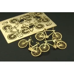 Bycicles 4pcs, 1/120 - Hauler HTT120063