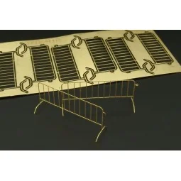 Mobile barriers 6pcs, 1/72 - Hauler HLH72036