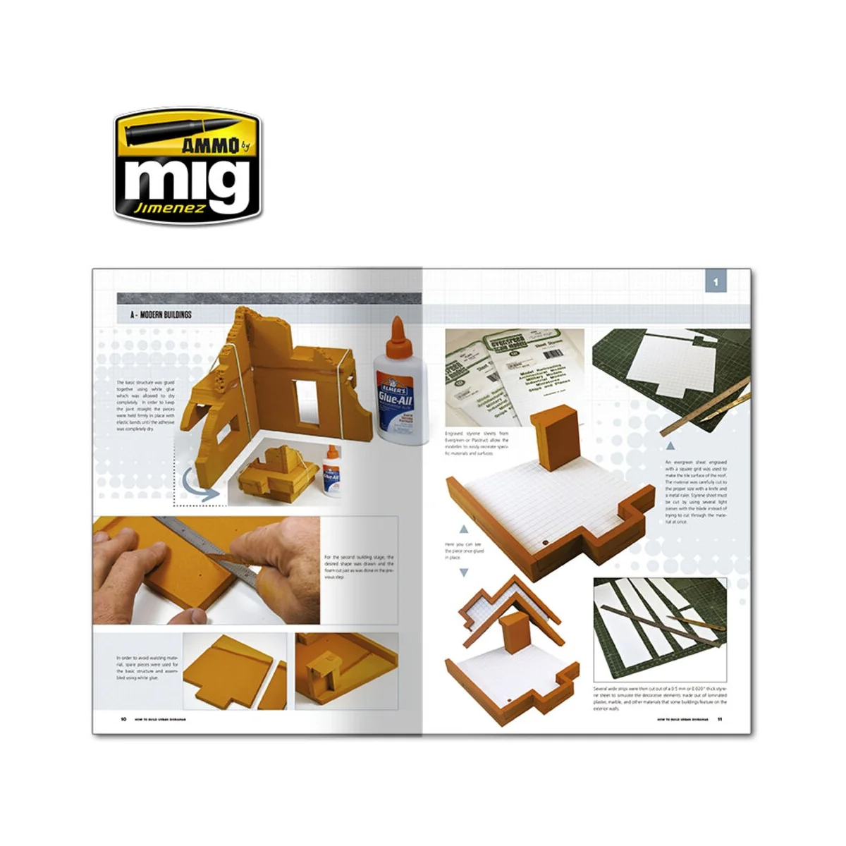 MODELLING SCHOOL - Urban Dioramas (English) - AMMO by MIG Jimenez A...