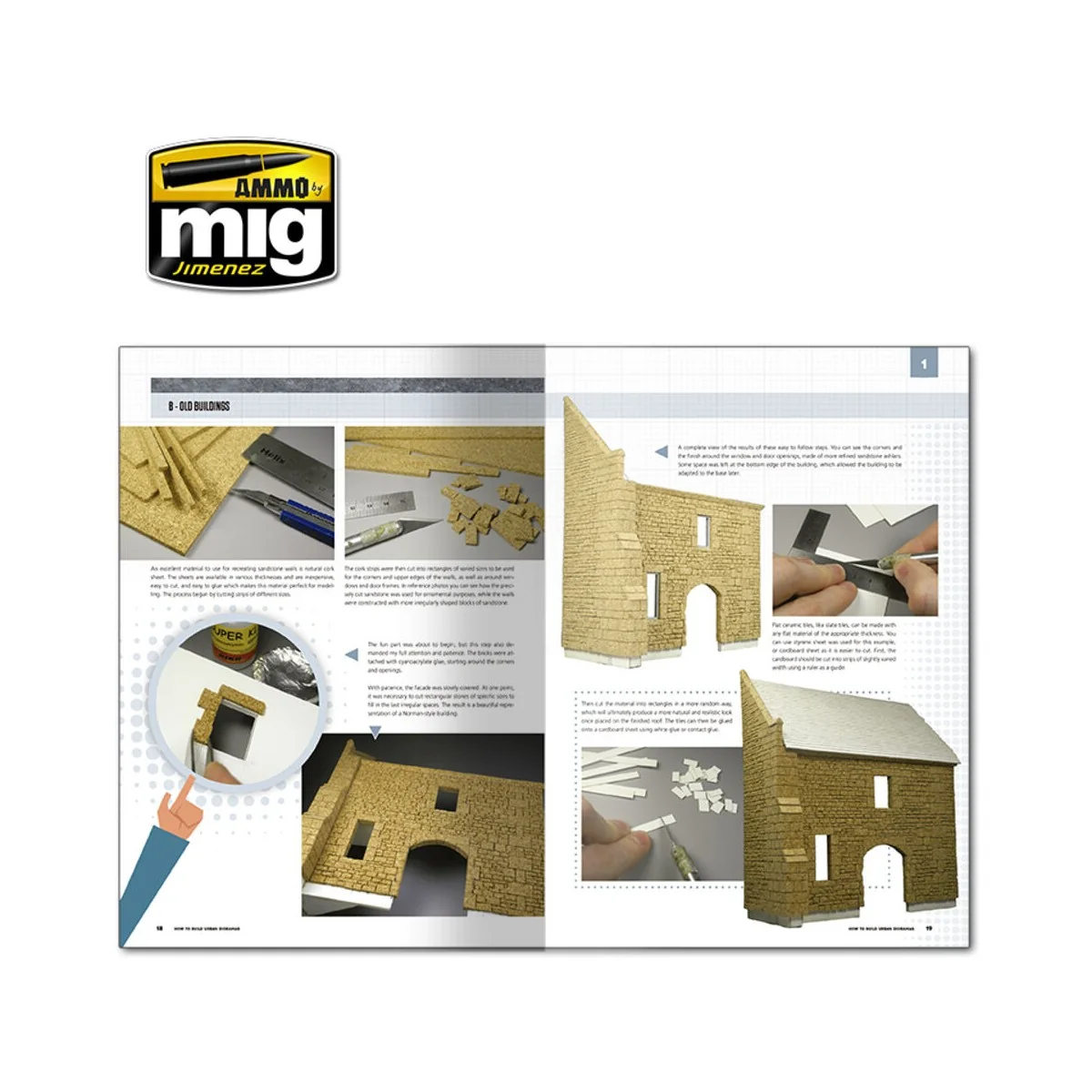 MODELLING SCHOOL - Urban Dioramas (English) - AMMO by MIG Jimenez A...