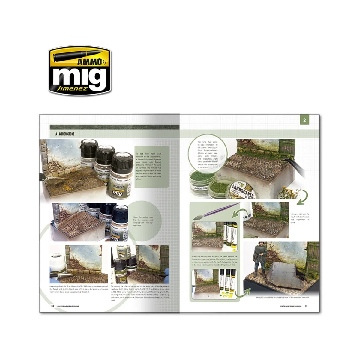 MODELLING SCHOOL - Urban Dioramas (English) - AMMO by MIG Jimenez A...