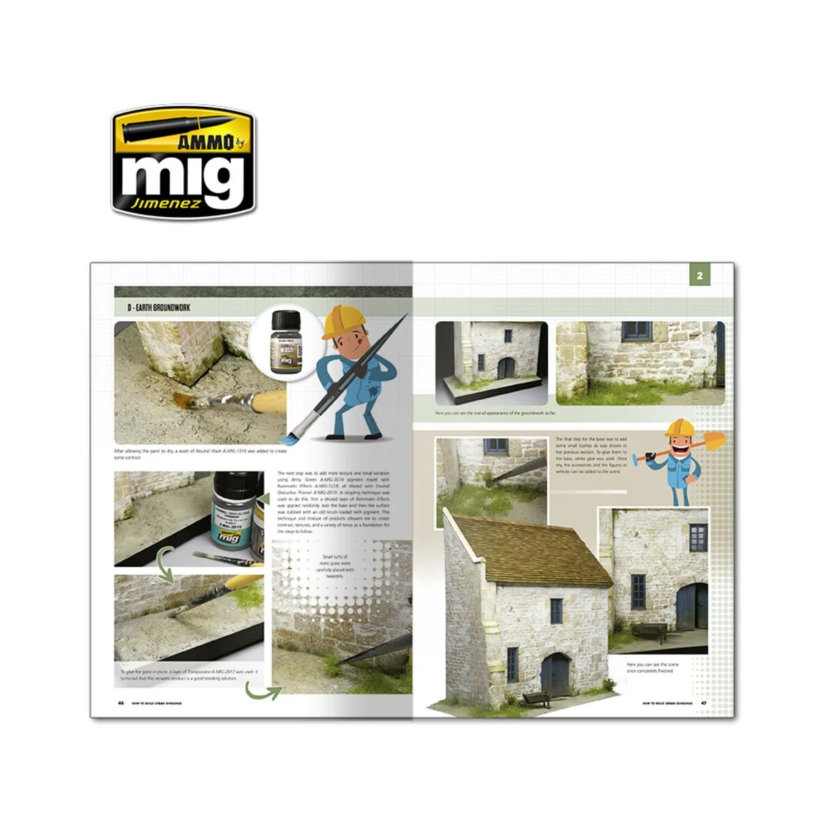 MODELLING SCHOOL - Urban Dioramas (English) - AMMO by MIG Jimenez A...