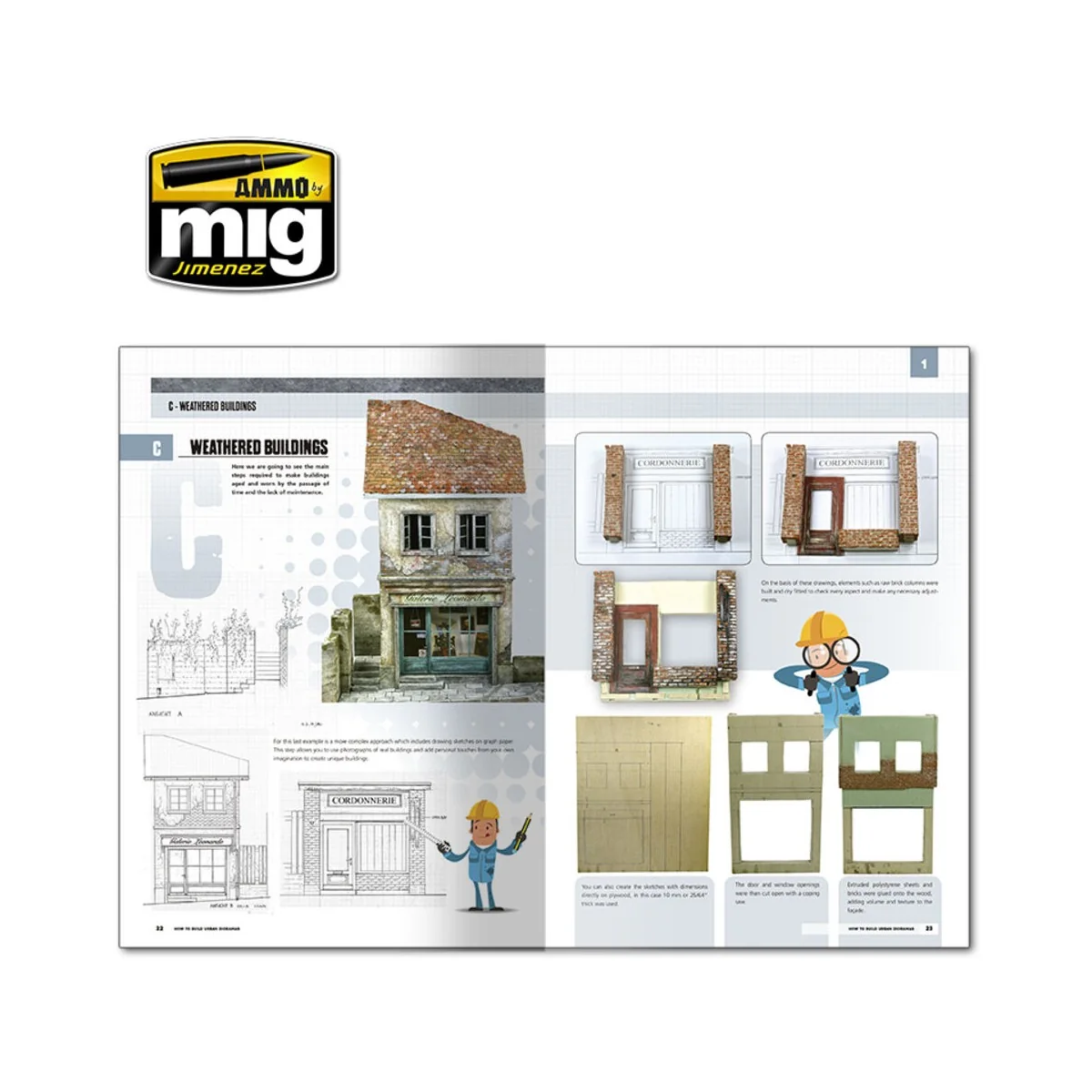 MODELLING SCHOOL - Urban Dioramas (English) - AMMO by MIG Jimenez A...