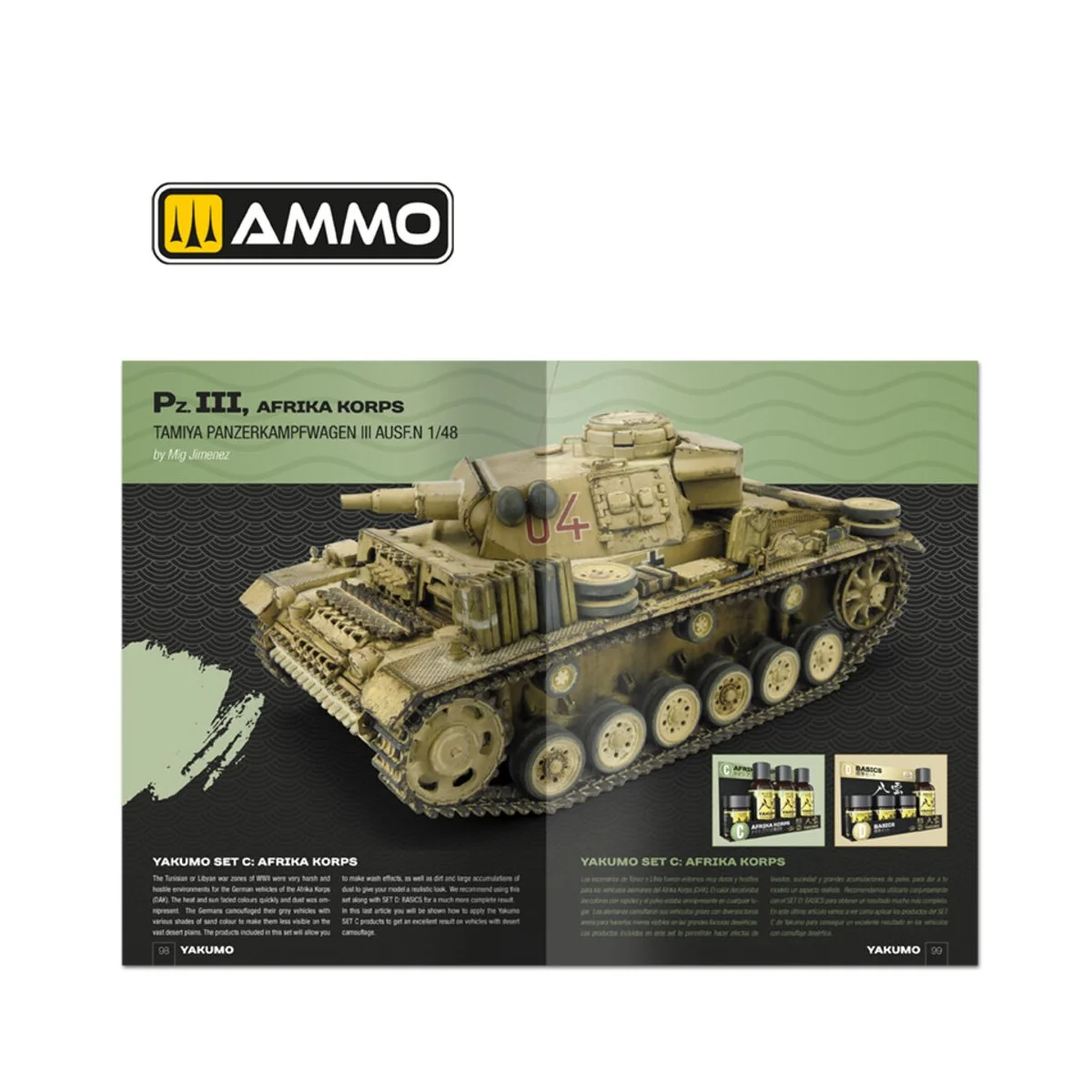 Yakumo by Mig Jimenez – MULTILINGUAL BOOK - AMMO by MIG Jimenez A.M...