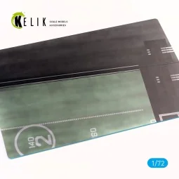 HMS Victoriuos nose 1960s Base - Acrylic 3 mm (280 x 180 mm) (170 g...