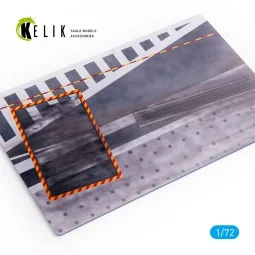 Charles de Gaulle Deck - Base - Acrylic 3 mm (280 x 180 mm) (170 g)...