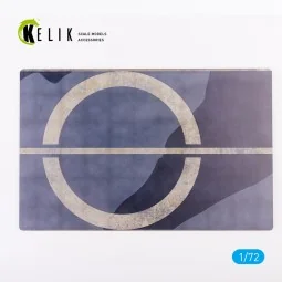 HMS Furious (CV-3) 1942 Type 1 - Base - Acrylic 3 mm (280 x 180 mm)...