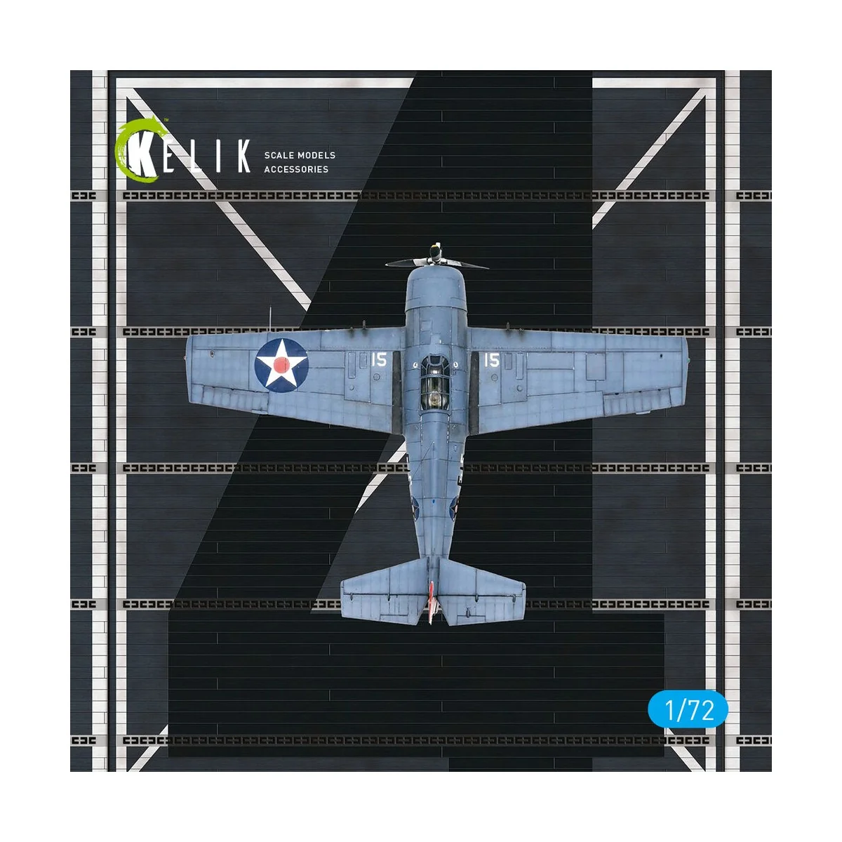 USS Ranger 1943 - Base - Acrylic 3 mm (280 x 180 mm) (170 g), 1/72 ...