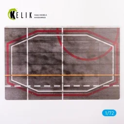 ASW Giuseppe Garibaldi Rear Lift - Base - Acrylic 3 mm (280 x 180 m...