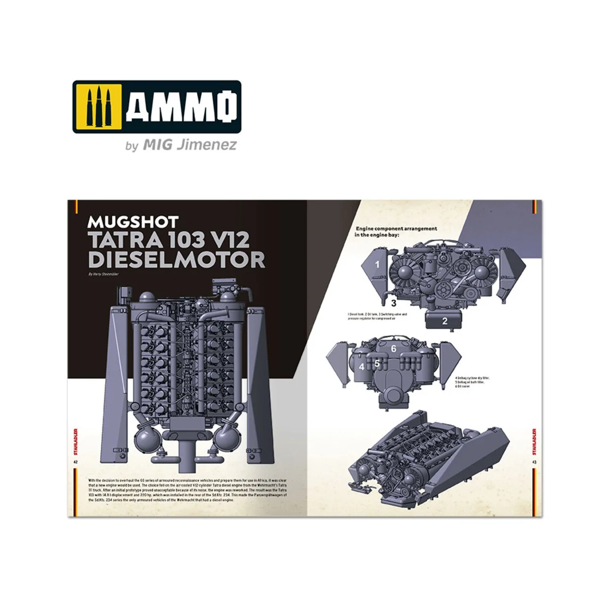 STAHLADLER The German Way of Engineering (English) - AMMO by MIG Ji...