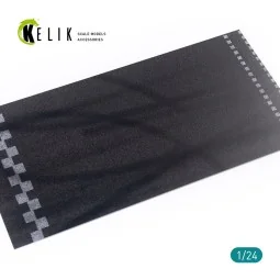 Asphalt road 24 Hours of Le Mans type 1 Base - Acrylic 3 mm (180 x ...