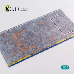 Pitstop 24 Hours of Le Mans type 1 Base - Acrylic 3 mm (180 x 357 m...