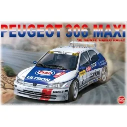 Peugeot 306 MAXI 96 Monte Carlo Rally, 1/24 - NUNU-BEEMAX PN24009