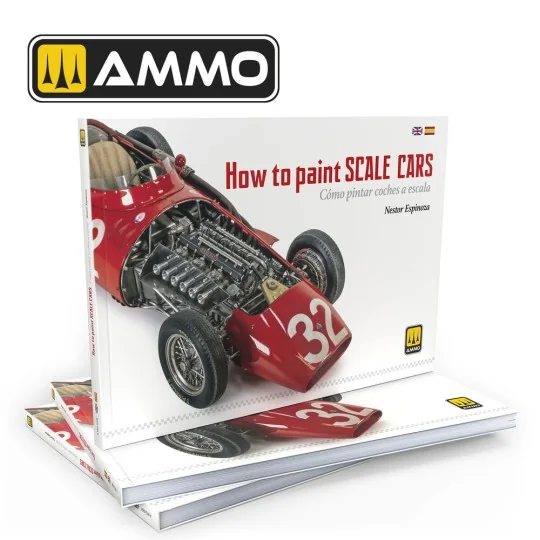 How to Paint Scale Cars ENGLISH, SPANISH - AMMO by MIG Jimenez A.MI...