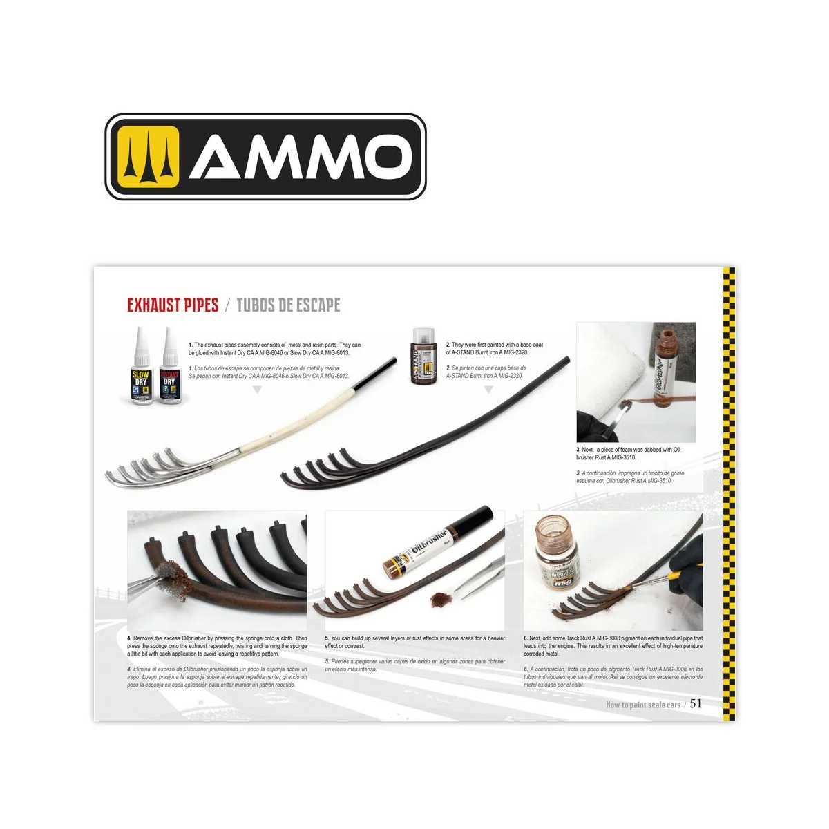 How to Paint Scale Cars ENGLISH, SPANISH - AMMO by MIG Jimenez A.MI...