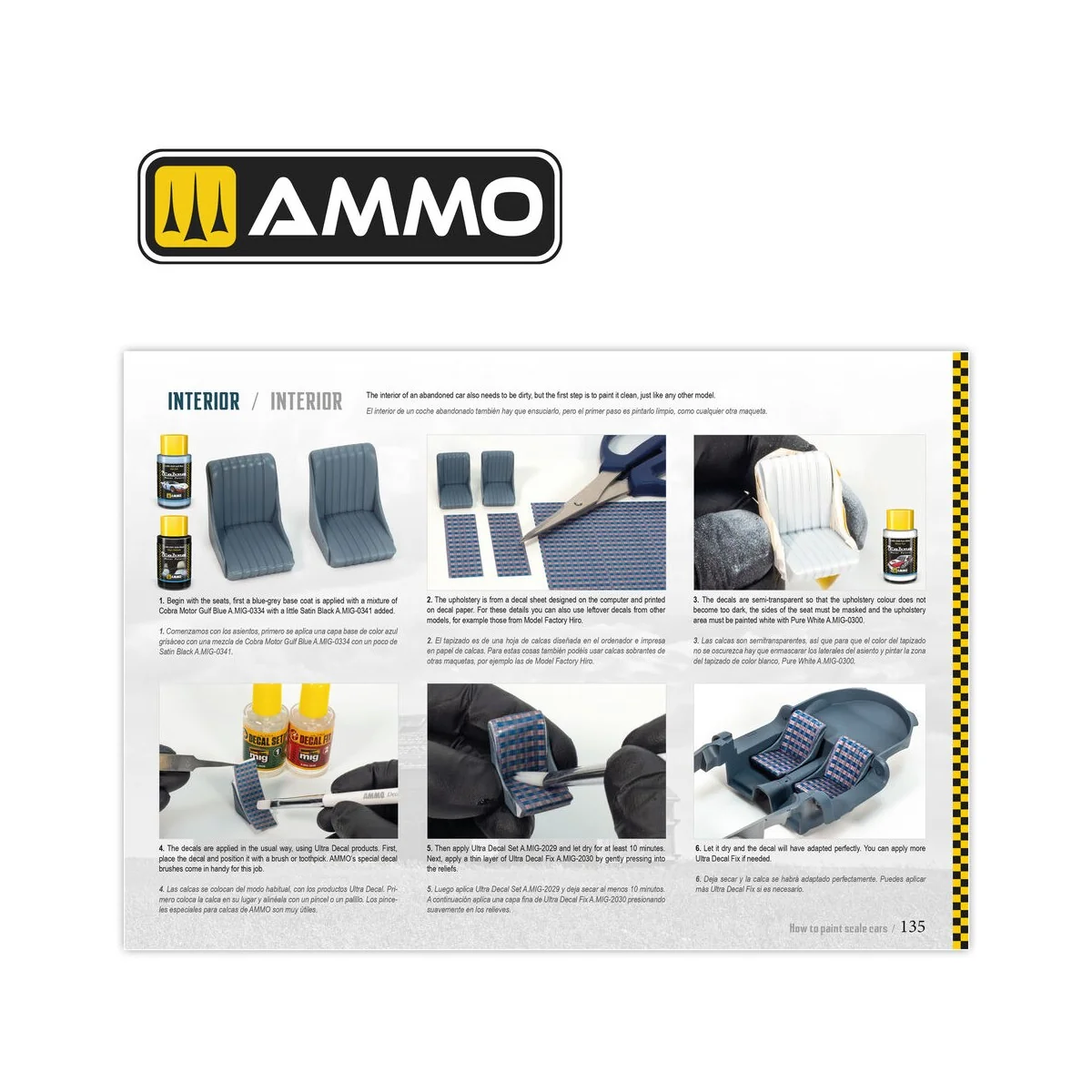 How to Paint Scale Cars ENGLISH, SPANISH - AMMO by MIG Jimenez A.MI...