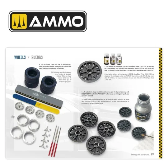 How to Paint Scale Cars ENGLISH, SPANISH - AMMO by MIG Jimenez A.MI...