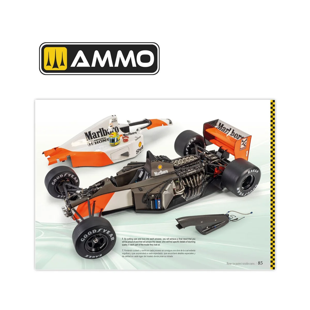 How to Paint Scale Cars ENGLISH, SPANISH - AMMO by MIG Jimenez A.MI...