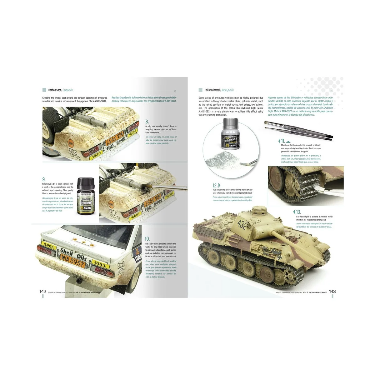 Scale Modeling for Beginners Vol. 2: Paint & Weathering - BILINGUAL...