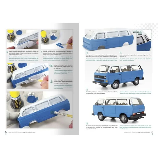 Scale Modeling for Beginners Vol. 2: Paint & Weathering - BILINGUAL...