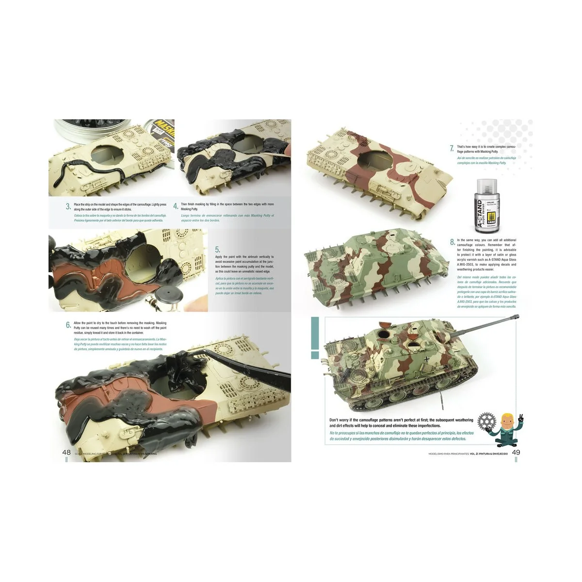 Scale Modeling for Beginners Vol. 2: Paint & Weathering - BILINGUAL...