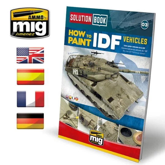 SOLUTION BOOK 03 - How to Paint IDF Vehicles (English, Castellano, ...