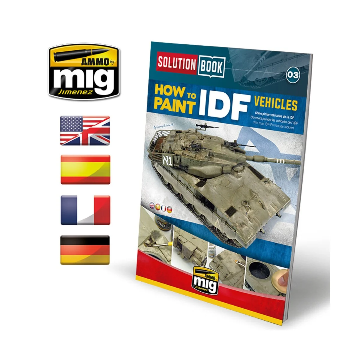 SOLUTION BOOK 03 - How to Paint IDF Vehicles (English, Castellano, ...