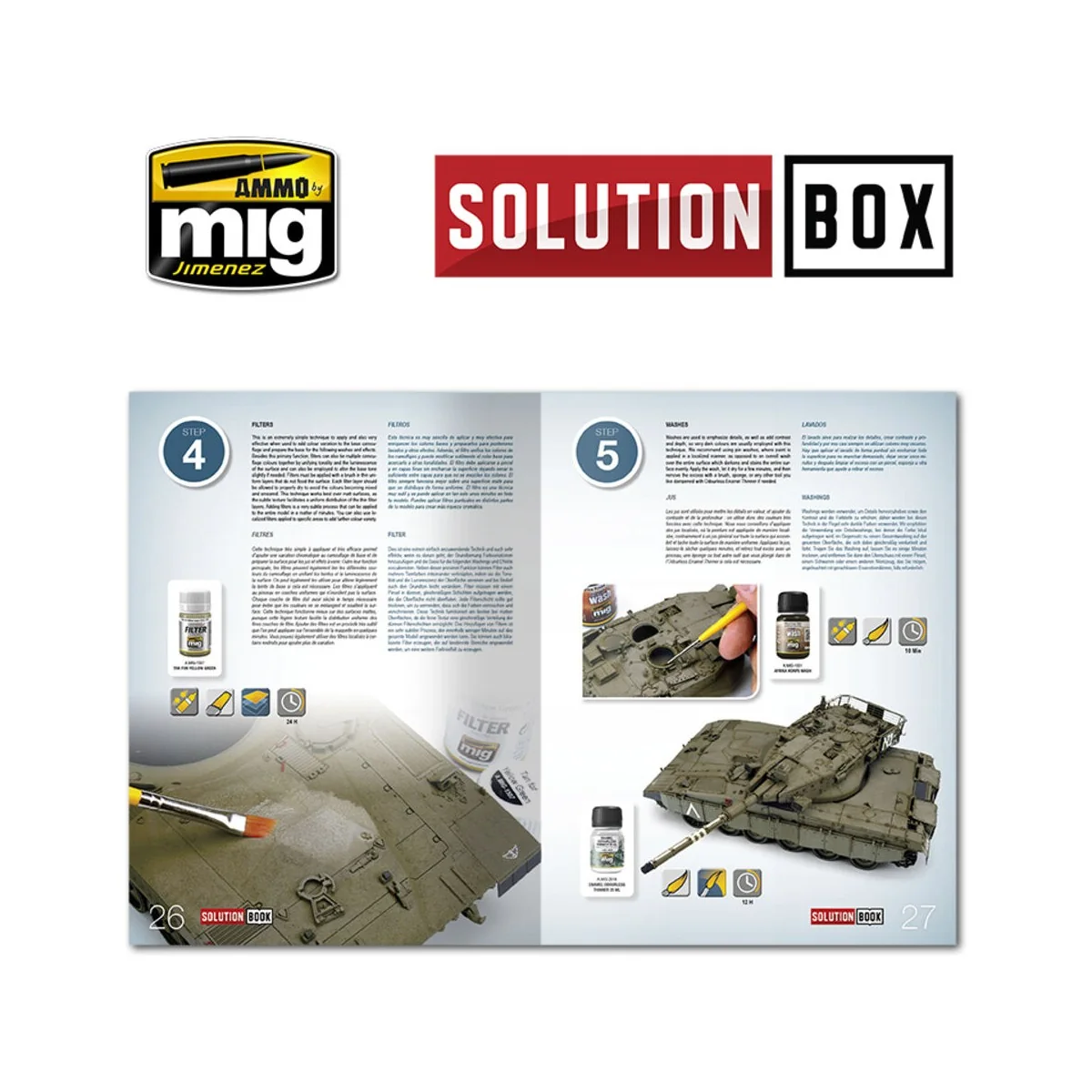SOLUTION BOOK 03 - How to Paint IDF Vehicles (English, Castellano, ...