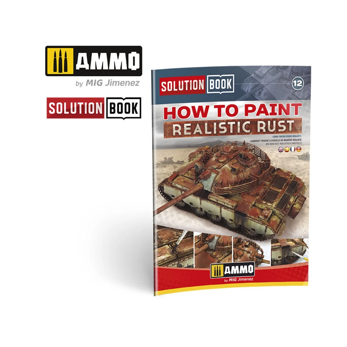 SOLUTION BOOK 12 - How to Paint Realistic Rust (English, Castellano...