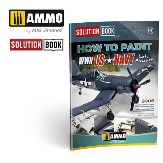 SOLUTION BOOK 14 - How to Paint US Navy WWII Late (English, Castell... SOLUTION BOOK 14 - How to Paint US Navy WWII Late (English, Castell...