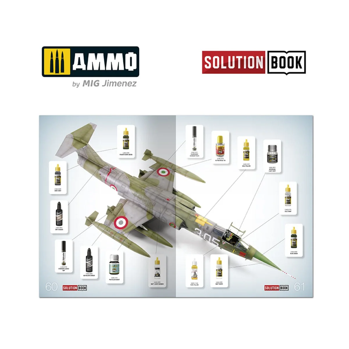 SOLUTION BOOK 15 - How to Paint Italian NATO Aircrafts (Multilingua...