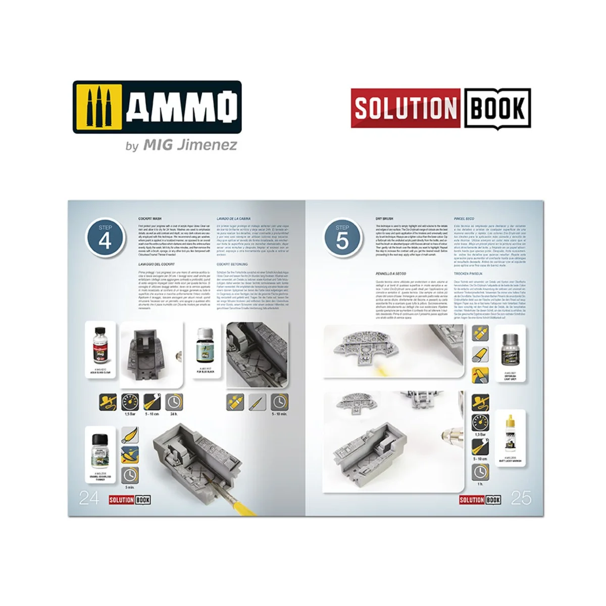 SOLUTION BOOK 15 - How to Paint Italian NATO Aircrafts (Multilingua...