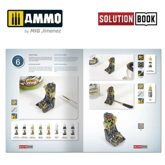 SOLUTION BOOK 15 - How to Paint Italian NATO Aircrafts (Multilingua...