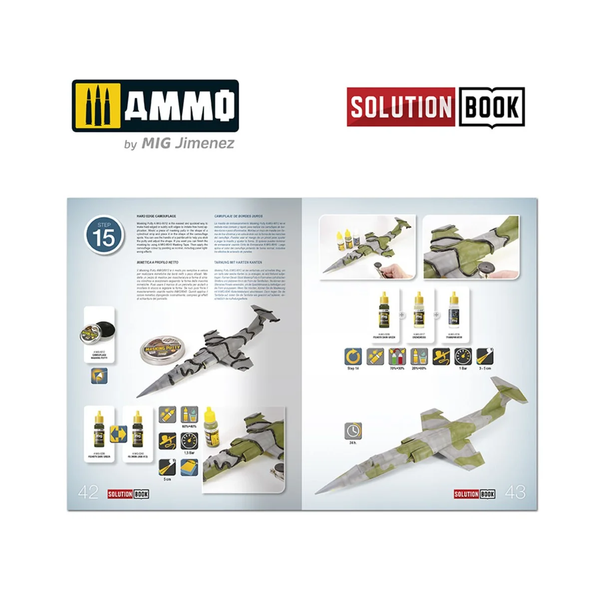 SOLUTION BOOK 15 - How to Paint Italian NATO Aircrafts (Multilingua...