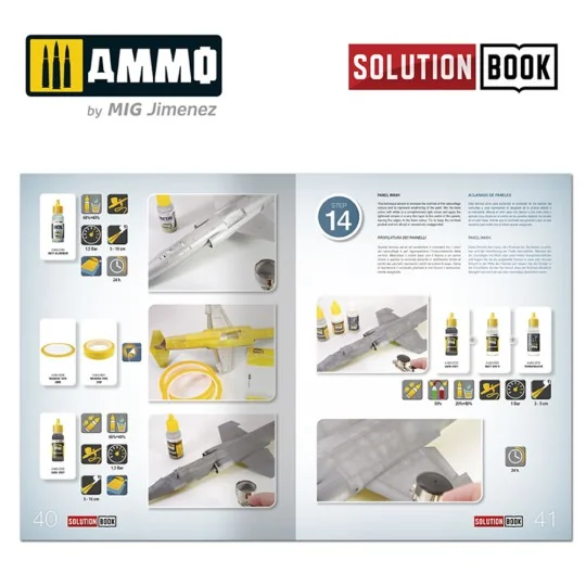SOLUTION BOOK 15 - How to Paint Italian NATO Aircrafts (Multilingua...